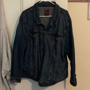 Jean jacket plus size